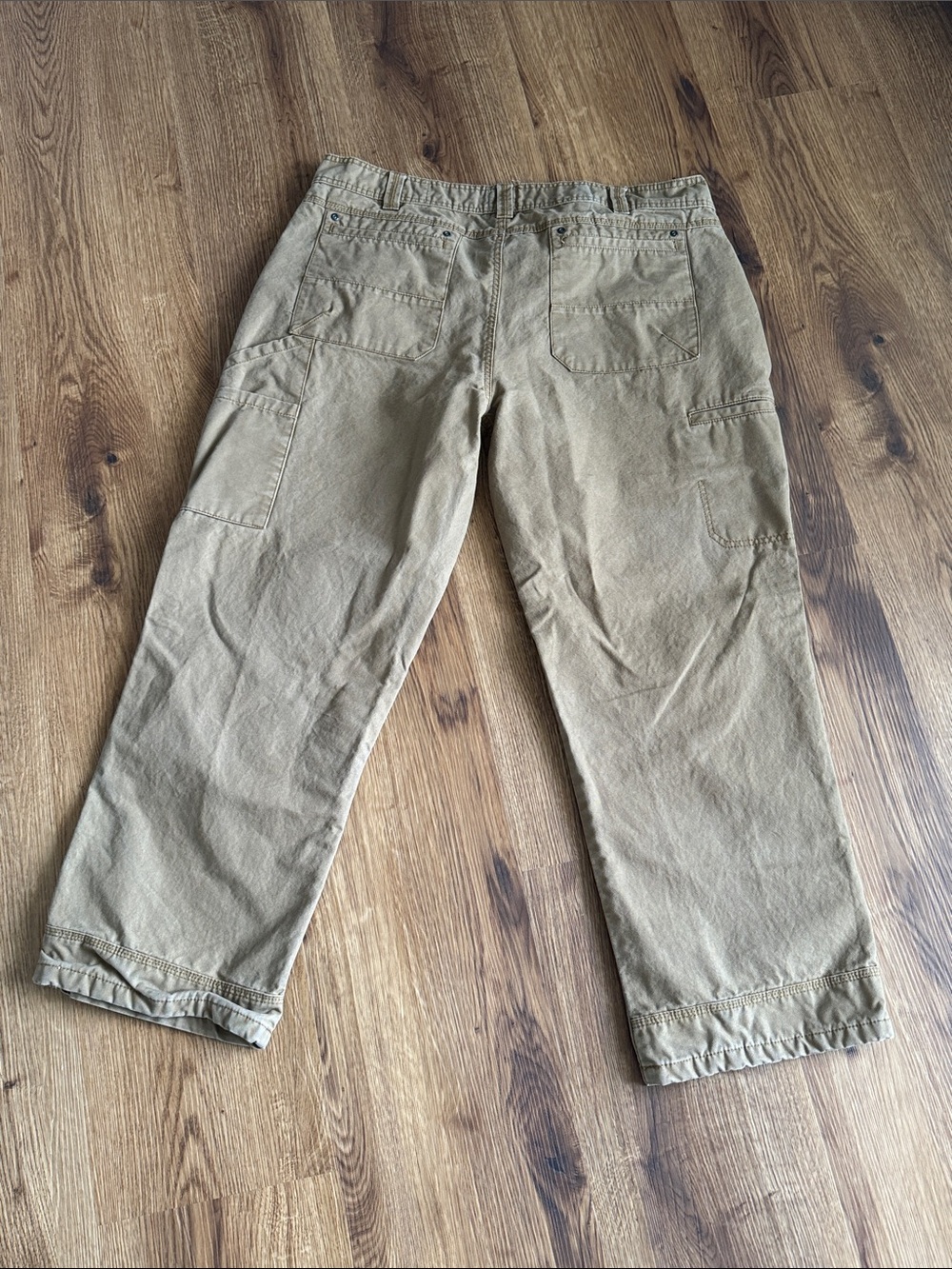 RedHead Tan Chino Pants - Straight Leg Casual Utility Cargo 42x30 - Picture 4 of 8